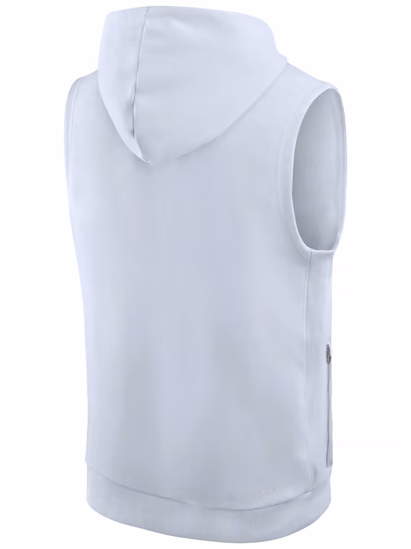 Detroit Lions 2026 NFL Rivalries Sideline Sleeveless Hoodie Gray view 3