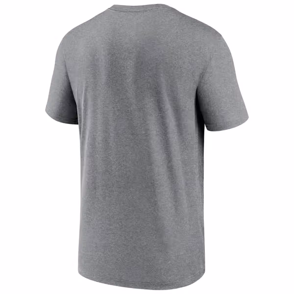 New York Giants Goal Post Nike Legend Performance NFL T-Shirt Gray view 2