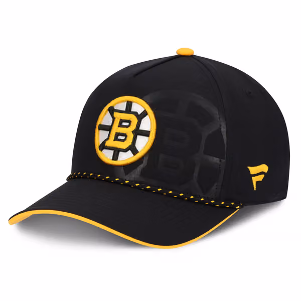 Boston Bruins 2026 NHL Draft Authentic Pro Adjustable Cap Black product photo