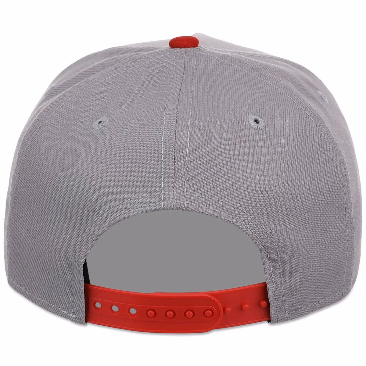 Anaheim Angels MLB Gray OTC FASHION CORE New Era 9FORTY A-Frame detail view