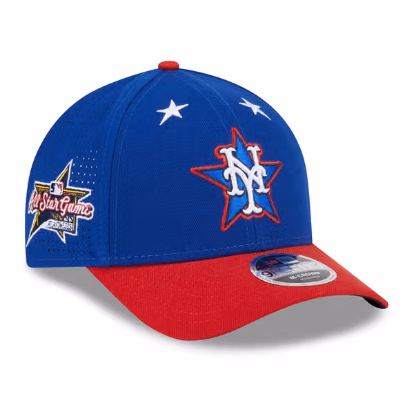 New York Mets Authentic 2025 MLB All-Star Game New Era 9FORTY M-Crown Snapback Cap product photo