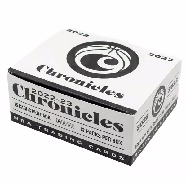 2022/23 Panini Chronicles Basketball NBA Fat-Pack Box view 1