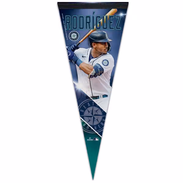 Julio Rodriguez Seattle Mariners Premium MLB Pennant view 1
