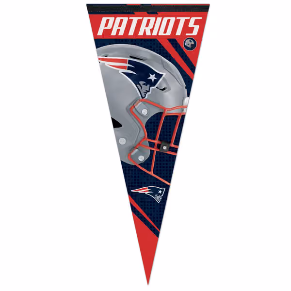 New England Patriots Oversized Premium NFL Pennant view 1