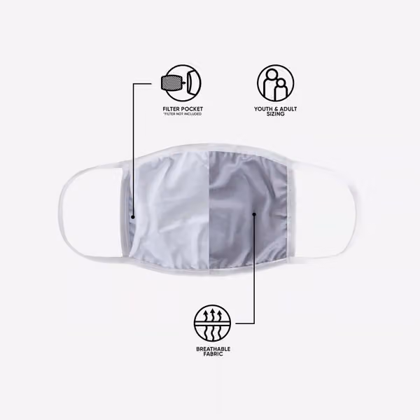 Cleveland Browns Face Covering NFL Face Mask (3-Pack) view 5