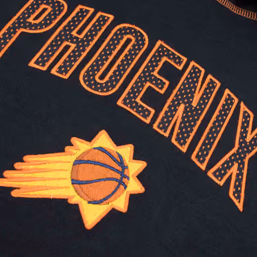 Phoenix Suns 2023 City Edition New Era Oversized NBA Hoodie view 5