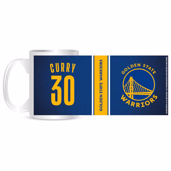 Stephen Curry #30 Golden State Warriors NBA Mug (330 ml) view 1