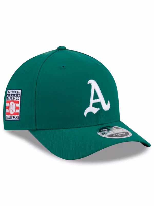 Oakland Athletics 2026 MLB Hall of Fame 9FORTY Snapback Cap Green product photo