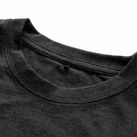 Logo T-Shirt Charcoal view 3
