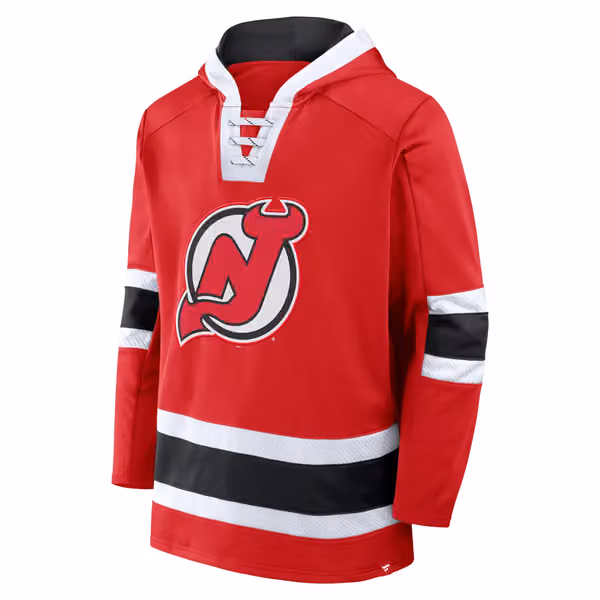 Detroit Red Wings Laced NHL Hoodie Red view 2
