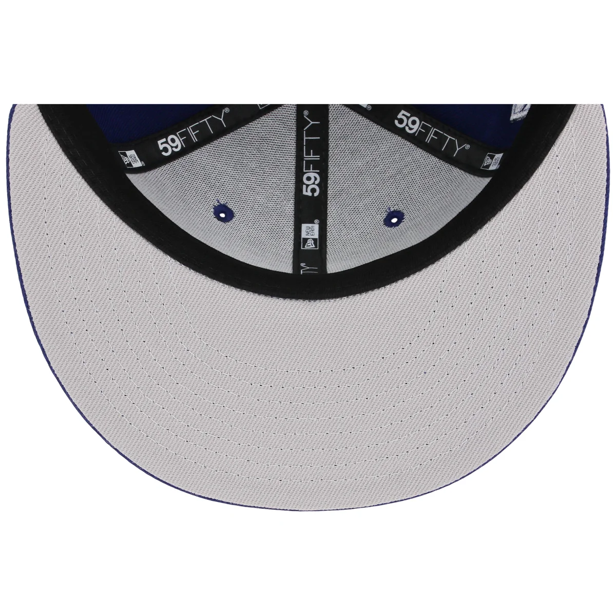 Los Angeles Dodgers Angel New Era 59FIFTY back view