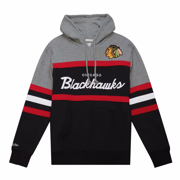 Chicago Blackhawks Head Coach Mitchell & Ness NHL Hoodie view 1