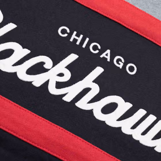 Chicago Blackhawks Head Coach Mitchell & Ness NHL Hoodie view 4
