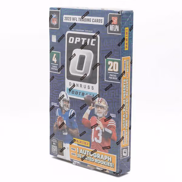 2023 Panini Donruss Optic NFL Football Hobby Box view 1