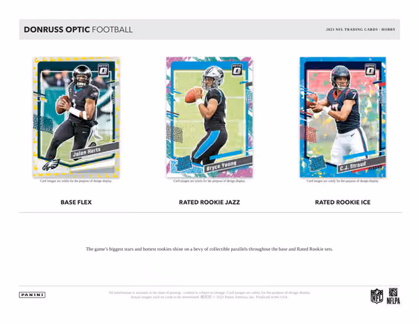 2023 Panini Donruss Optic NFL Football Hobby Box view 2