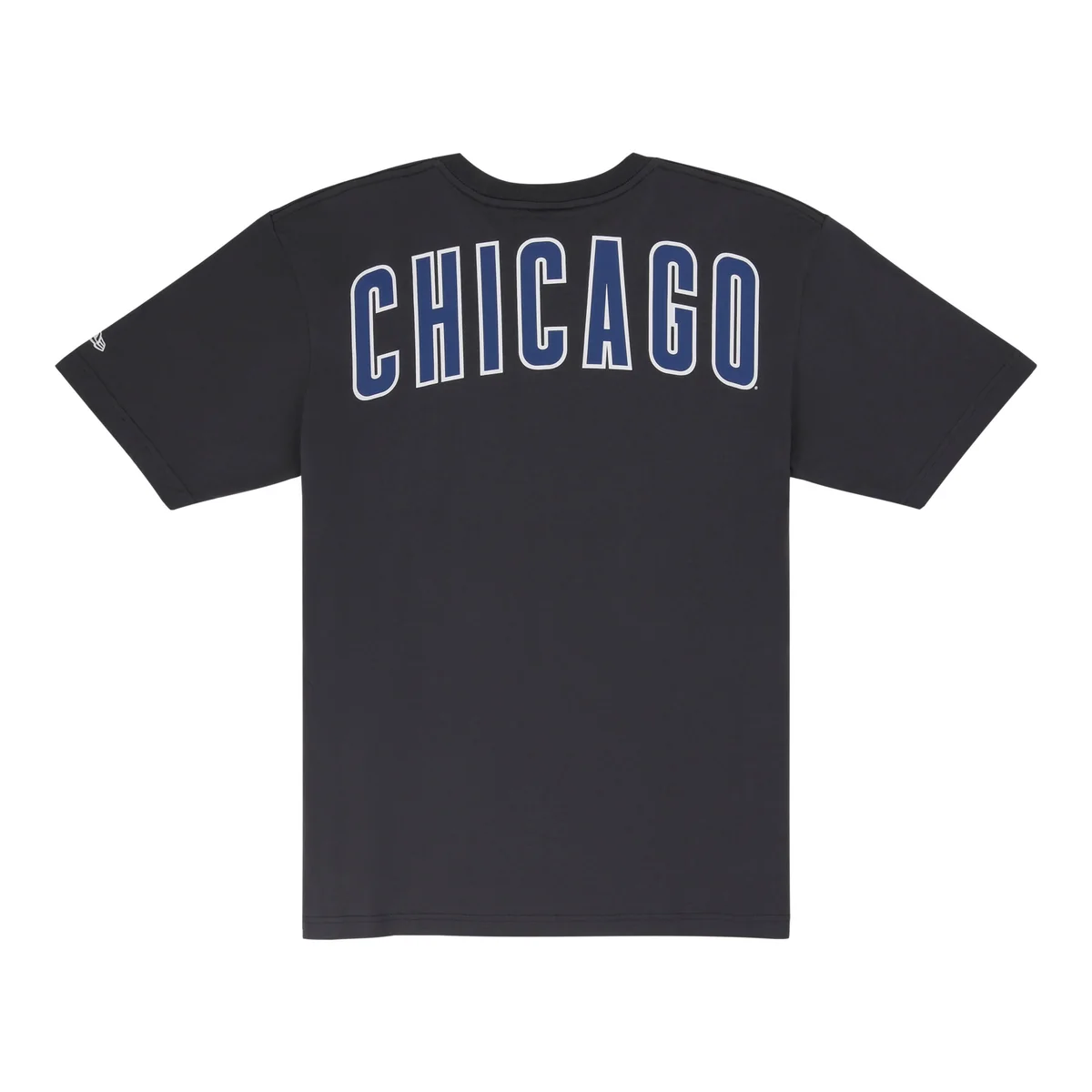 Chicago Cubs Spring Color Collection New Era Charcoal Tee back view
