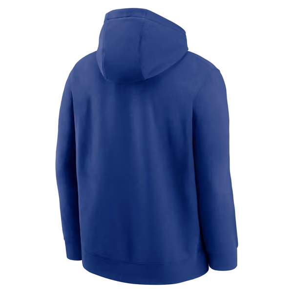 Seattle Mariners Rewind Script Nike Club MLB Hoodie Blue view 2