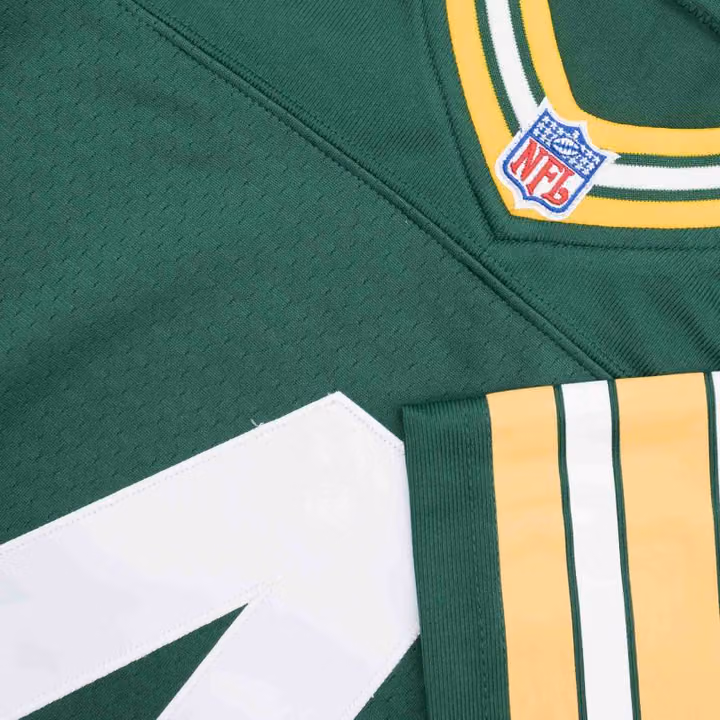 Brett Favre #4 Green Bay Packers 1996 Legacy Throwback NFL Jersey Green view 4