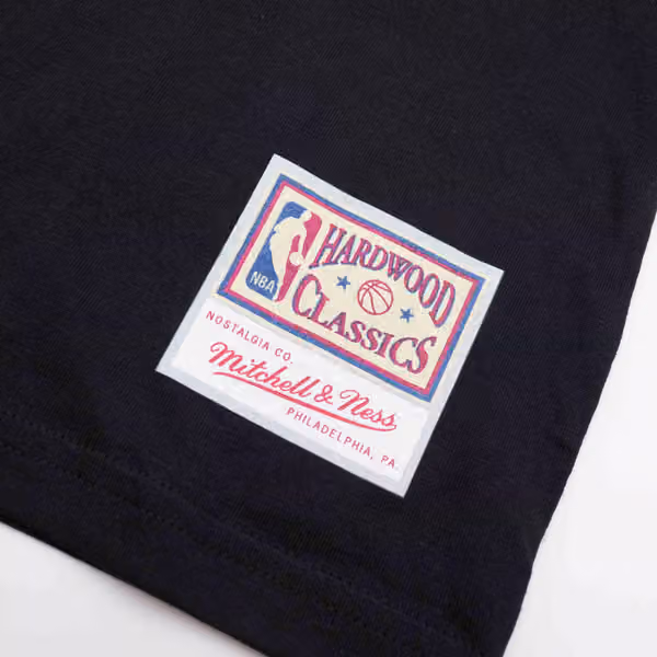 Allen Iverson #3 Philadelphia 76ers Mitchell & Ness NBA T-Shirt Black view 6