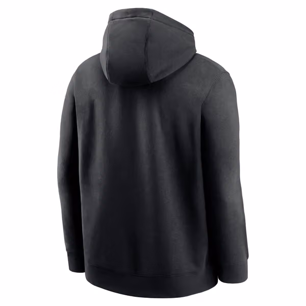 San Francisco Giants Alternate Logo Nike Club Fleece MLB Hoodie Black view 2