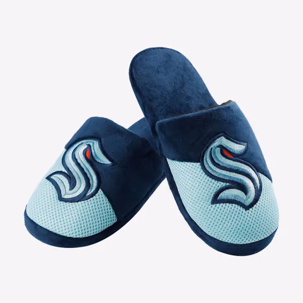 Seattle Kraken Staycation NHL Slipper view 2