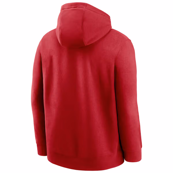 Tampa Bay Buccaneers Team Stripes Nike Club NFL Hoodie Red view 2