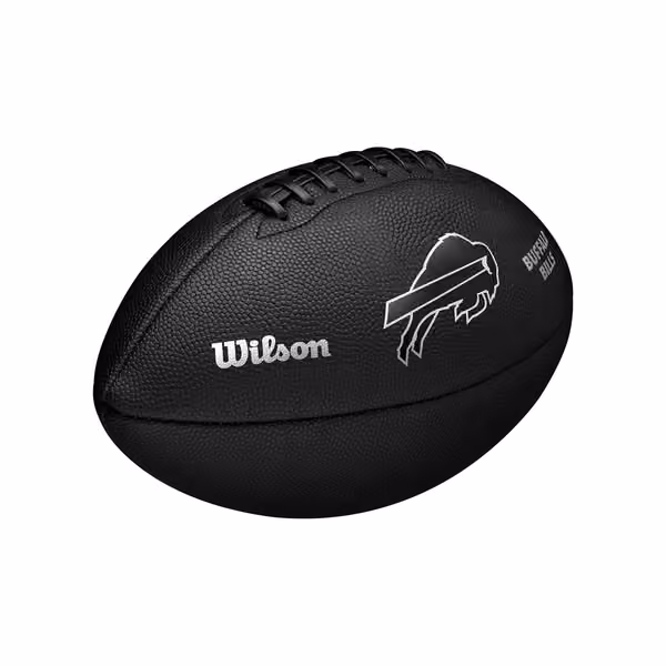 Buffalo Bills Wilson Metallic Premiere Full Size NFL Football view 5