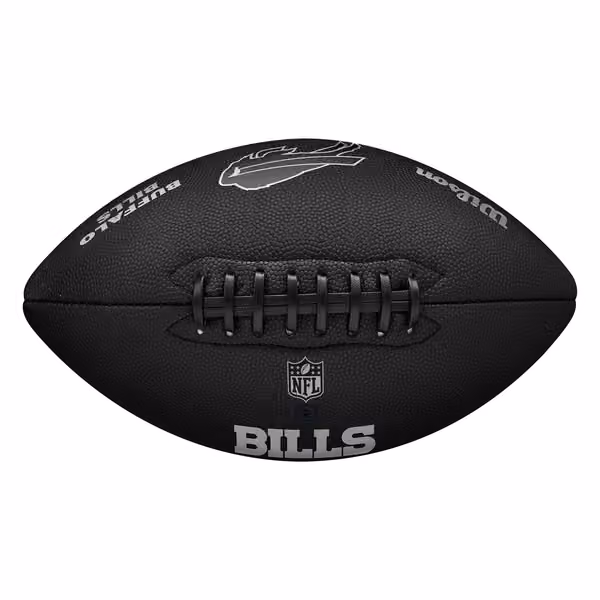 Buffalo Bills Wilson Metallic Premiere Full Size NFL Football view 3