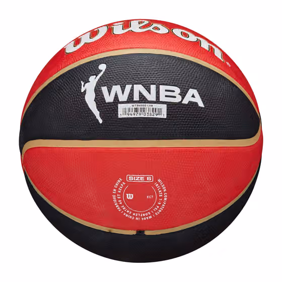 Las Vegas Aces Wilson Team Tribute WNBA Basketball (Size 6) view 2
