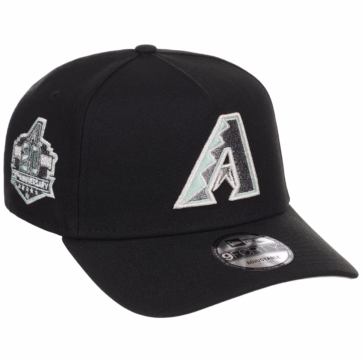 Arizona Diamondbacks MLB Alpine Snow New Era 9FORTY A-Frame front view