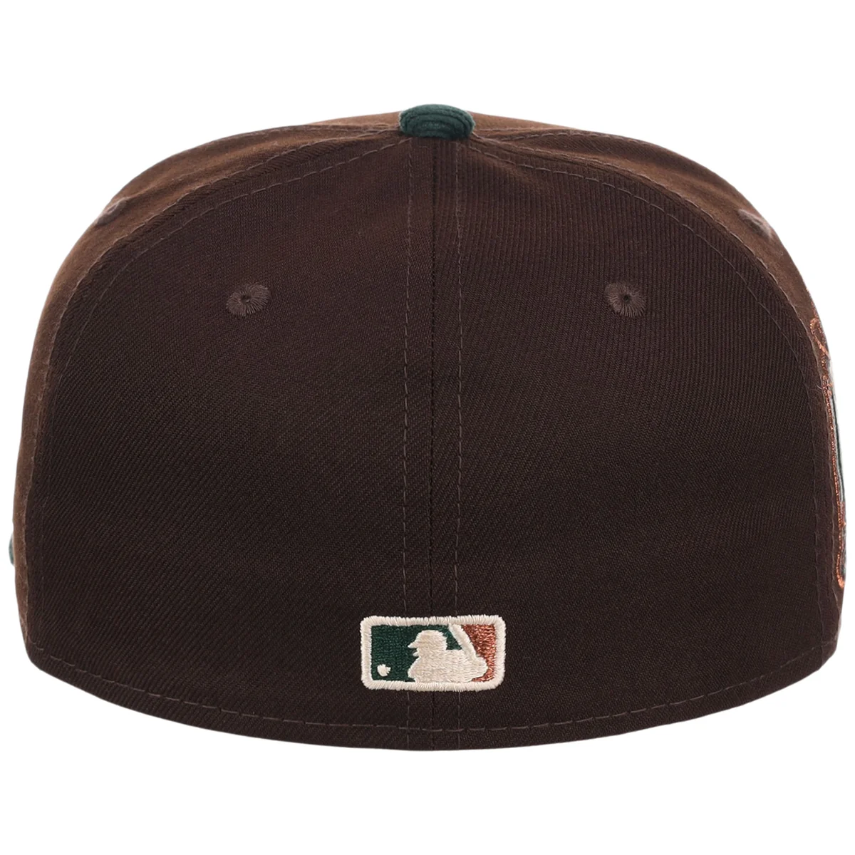 Texas Rangers MLB Forest Ember New Era 59FIFTY detail view