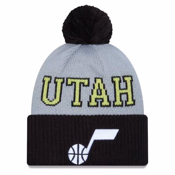 Utah Jazz 2023 NBA Tip-Off New Era Sport Knit Hat product photo