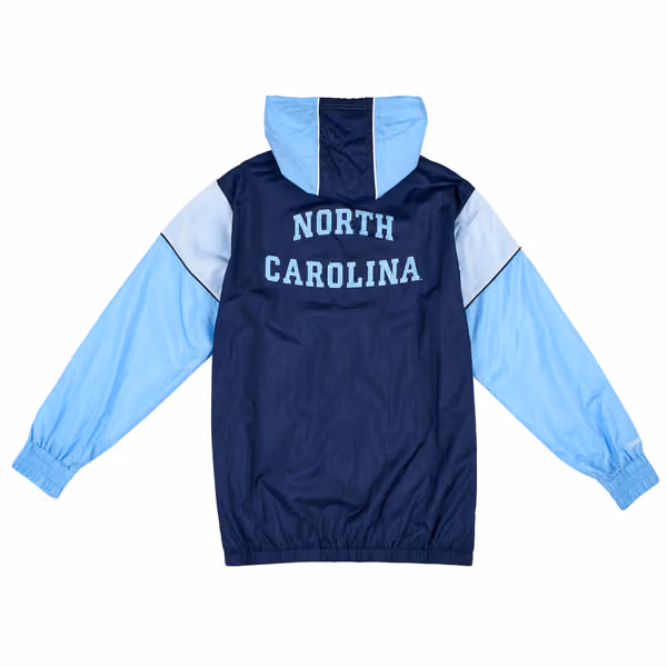 North Carolina Tar Heels Highlight Reel Mitchell & Ness NCAA Windbreaker Jacket view 2
