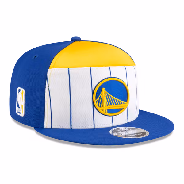 Golden State Warriors 2025-26 NBA Tip-Off 9FIFTY Split Panel Snapback Cap product photo