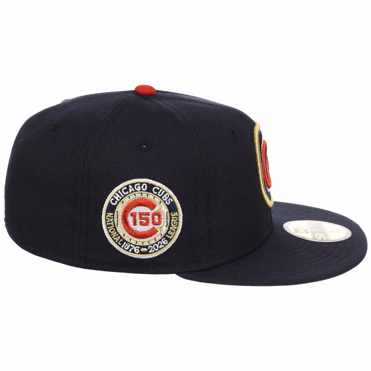 Chicago Cubs Northside Chicago Crown the City New Era 59FIFTY (Navy/Navy) detail view
