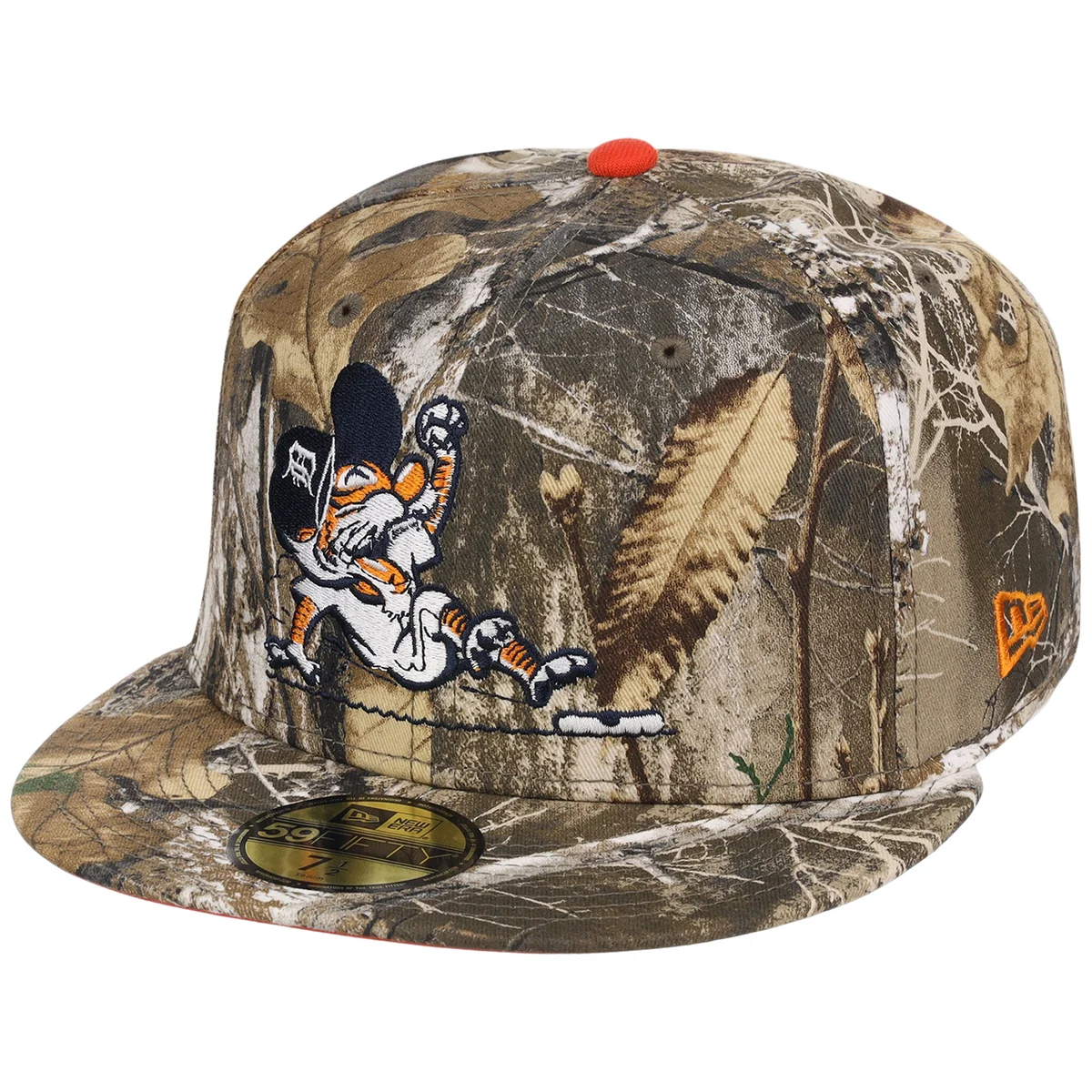 Detroit Tigers Friday Flux New Era 59FIFTY (Realtree/Realtree) detail view