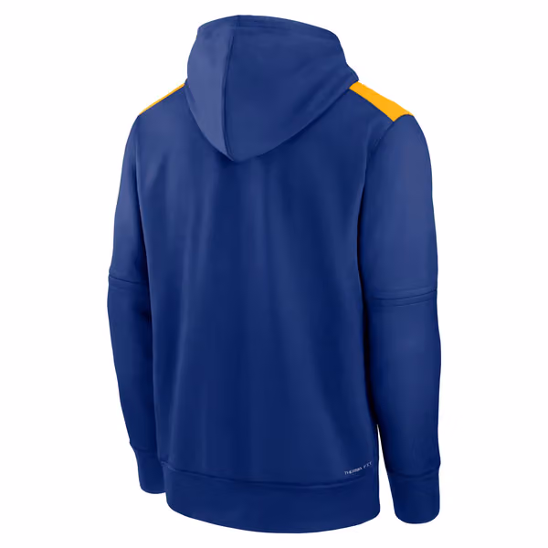 Seattle Mariners 2025 City Connect MLB Authentic Therma Hoodie Blue view 2