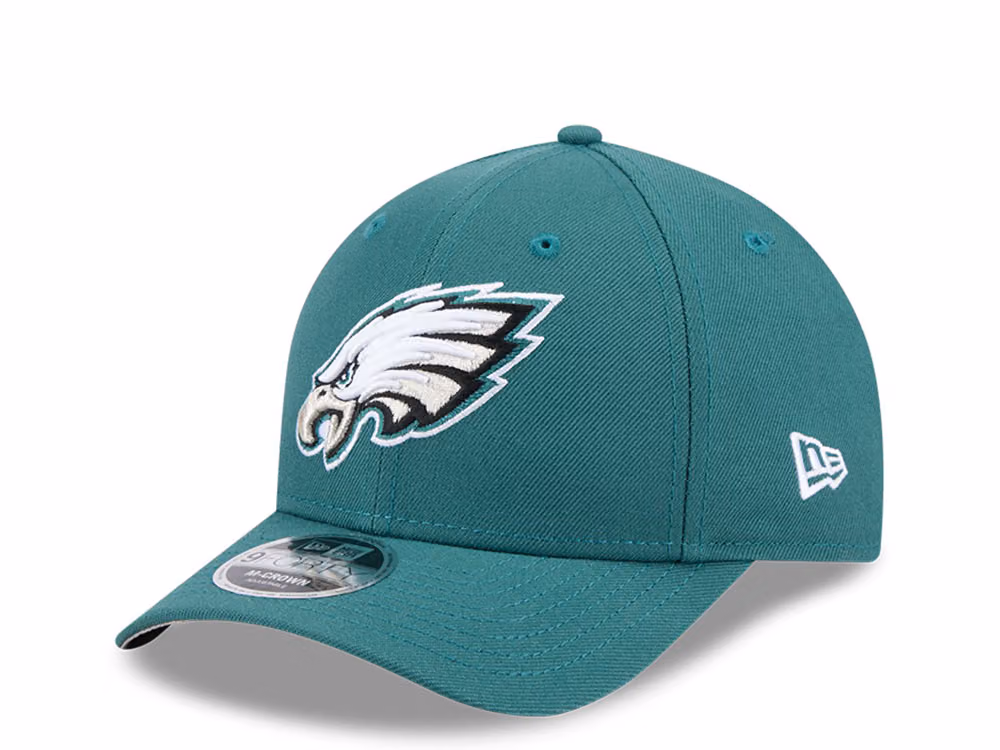 New Era Philadelphia Eagles NFL Team 9Forty M Crown Snapback Hat front