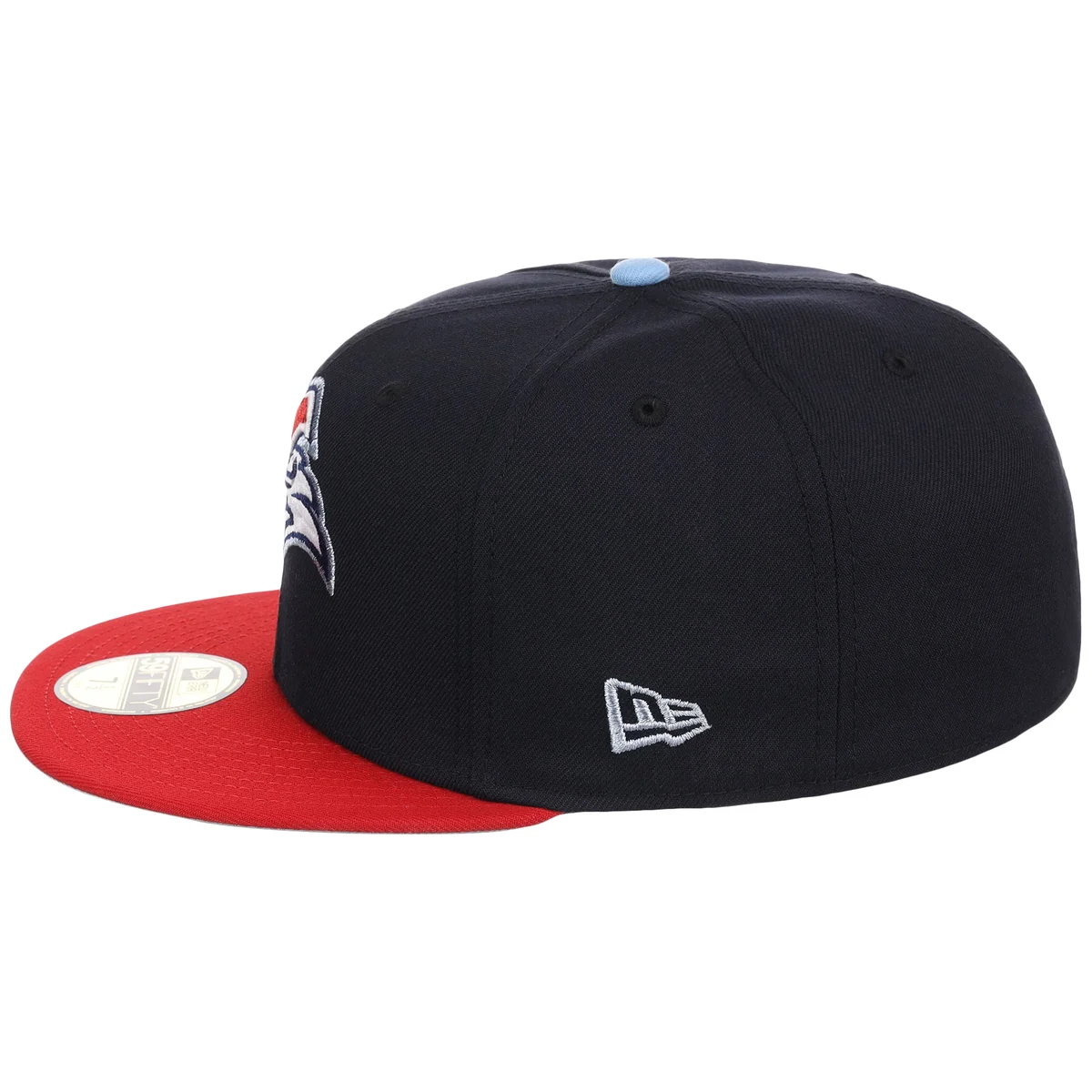 Anaheim Angels Friday Flux New Era 59FIFTY (Navy/Red) detail view