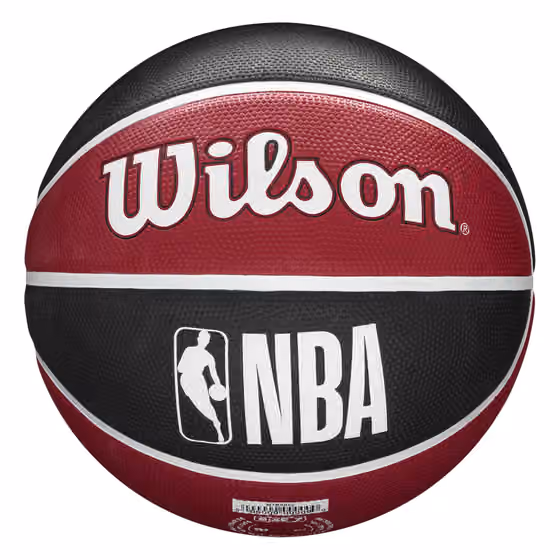 Miami Heat Team Tribute Wilson NBA Basketball (Size 7) view 2