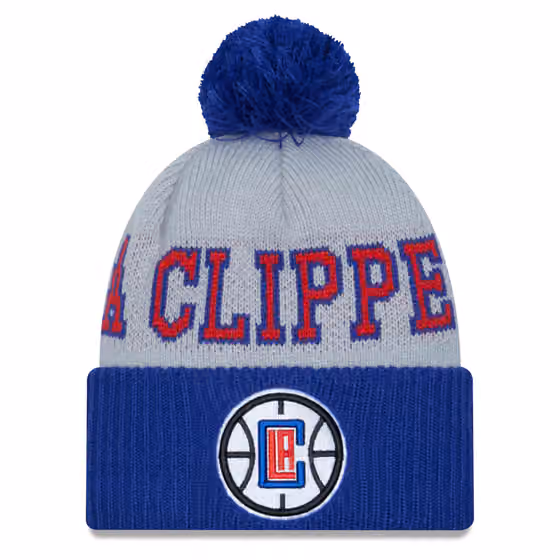 Los Angeles Clippers 2023 NBA Tip-Off New Era Sport Knit Hat product photo