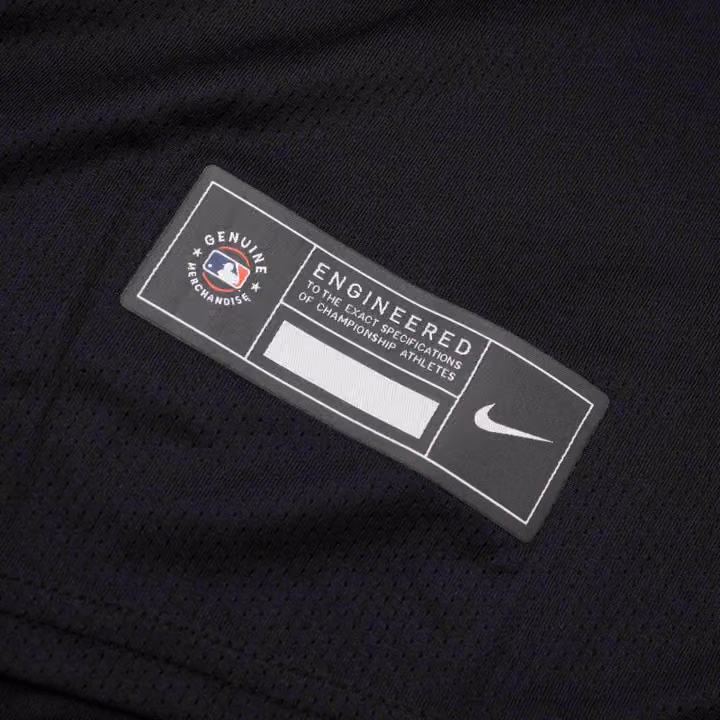 Miami Marlins Nike Limited MLB Baseball Jersey Alternate Black view 5