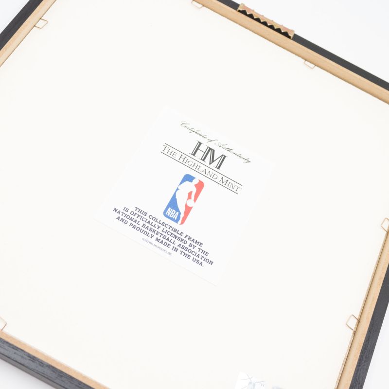 Joel Embiid #21 Philadelphia 76ers Impact Jersey Framed NBA Photo view 2