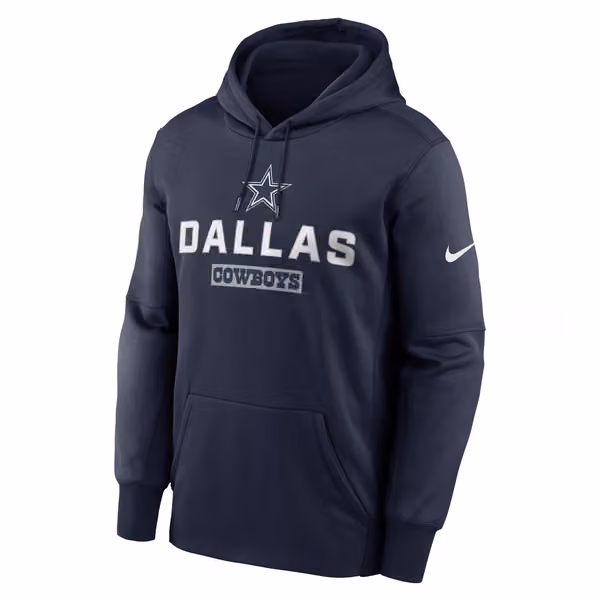 Dallas Cowboys Toss Sweep Therma-FIT NFL Hoodie Anthracite view 1
