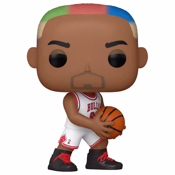 Dennis Rodman Chicago Bulls #103 Funko POP! Vinyl NBA Figure view 2
