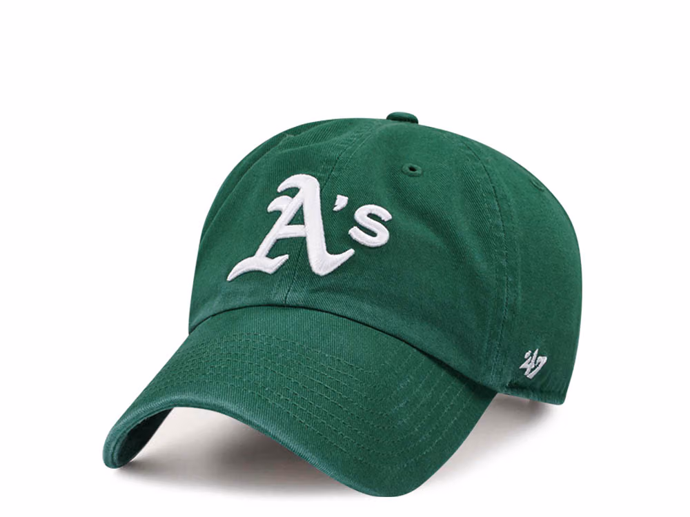 47Brand Oakland Athletics Eden Clean Up Strapback Hat front