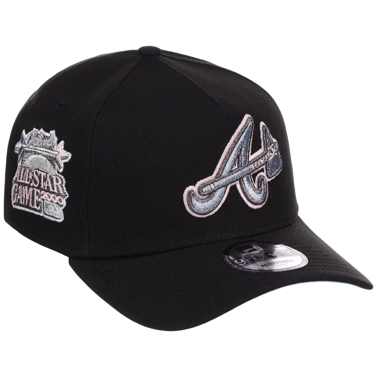 Atlanta Braves MLB Pewter Skies New Era 9FORTY A-Frame front view