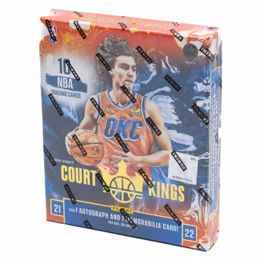 2021/22 Panini Court Kings Basketball Hobby Box NBA view 1