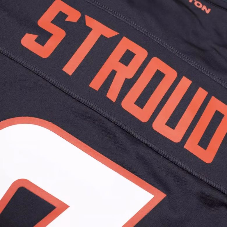 C.J. Stroud #7 Houston Texans Nike Game NFL Jersey Navy view 4