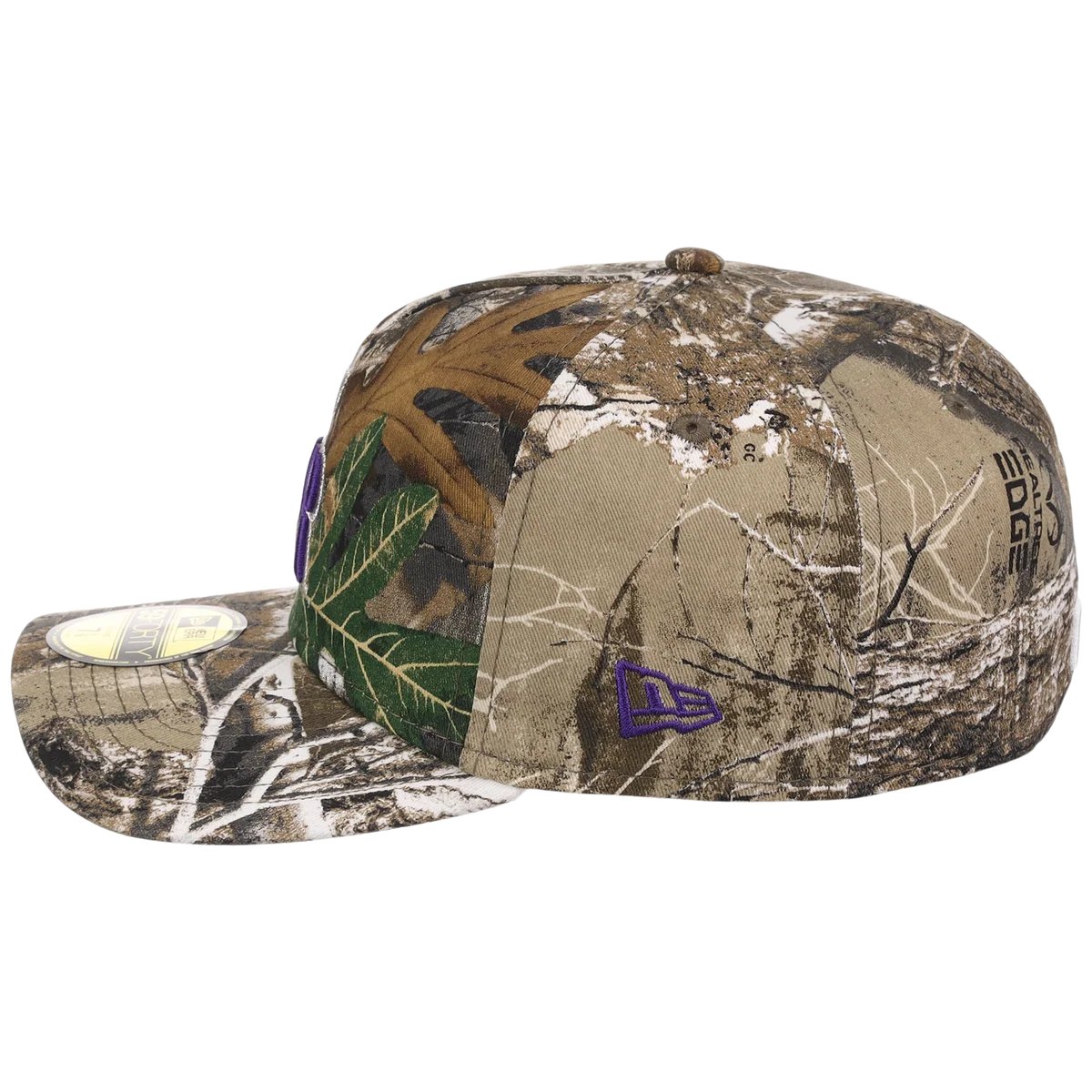 Colorado Rockies MLB Realtree Edge New Era 59FORTY detail view